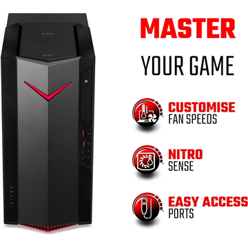 Acer Nitro N50-620 Gaming Tower PC i5 gtx1650